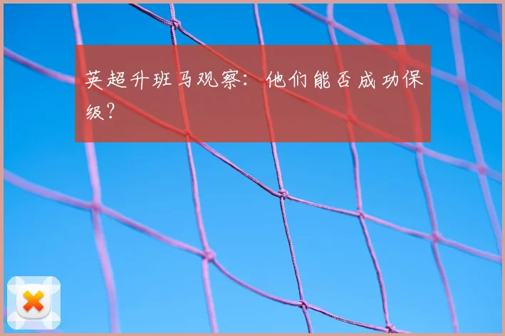 英超升班马观察：他们能否成功保级？